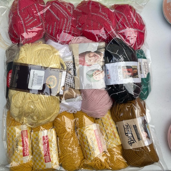 Other - Variety of yarn 16pcs